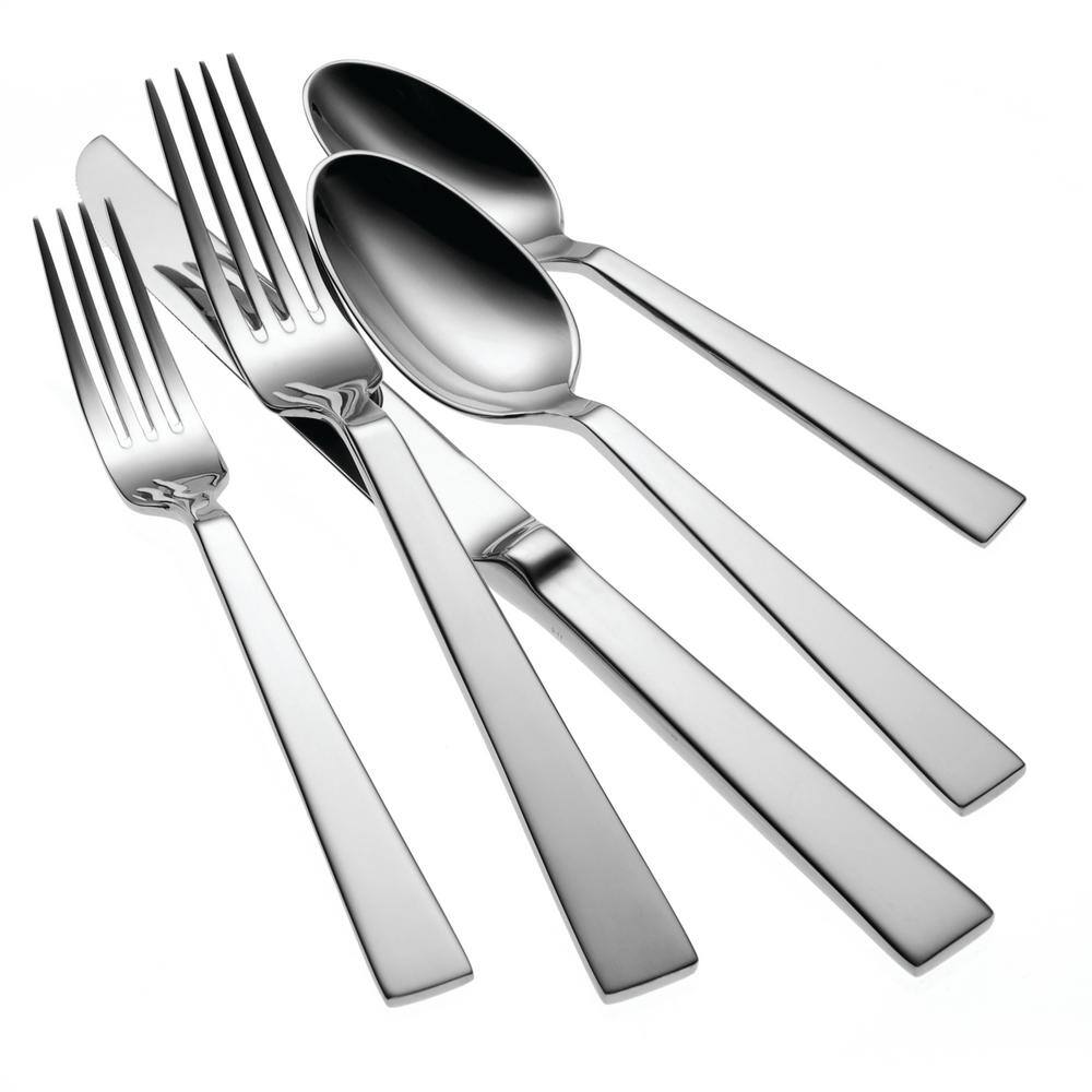 Oneida Fulcrum 1810 Stainless Steel Dinner Forks European Size (Set of 12) T657FEUF