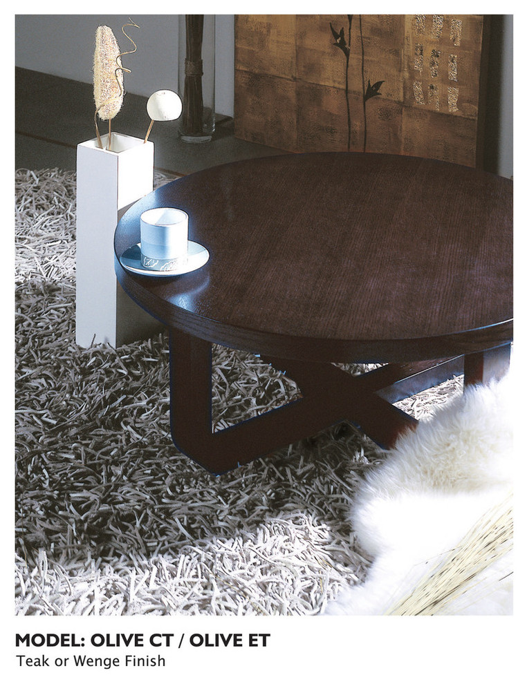 Olive Coffee Table  Teak   Transitional   Coffee Tables   by BH Design  Houzz