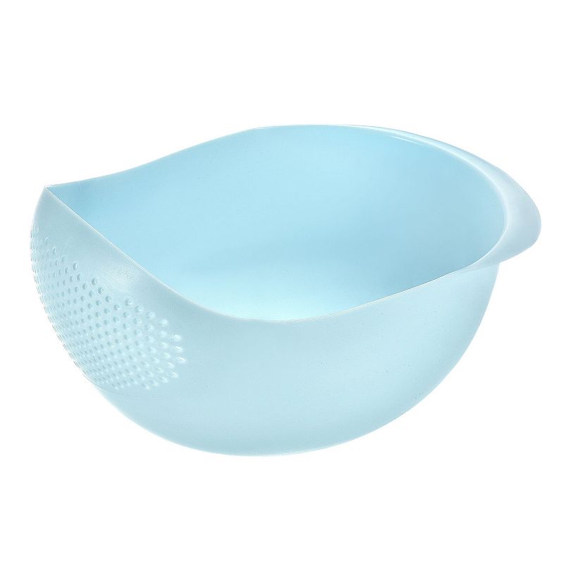 Kitchen Rice Drain Bowl Fruit Washing Basket Rice Sieve Plastic Colander