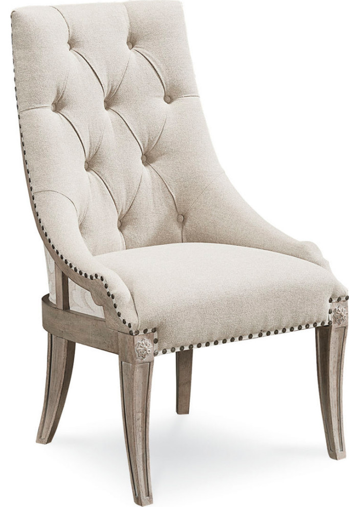 Arch Salvage Reeves Host Chair   Transitional   Dining Chairs   by HedgeApple  Houzz