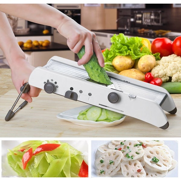 18 IN 1 Multi-function Easy Food Chopper Vegetable Cutter Food-S-licer，Vegetable S-licer， O-nion Mincer Chopper