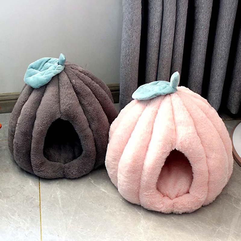 Pink Winter Dog's Nest Cat's Nest Autumn And Winter Thickened Cat House Lovely Yurt Pet House Warm And Washable