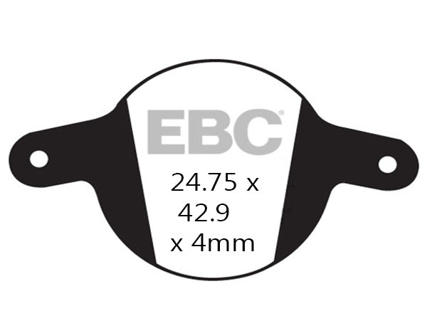EBC Magura Clara 01+/Louise 02+ Disc Brake Pads - Red