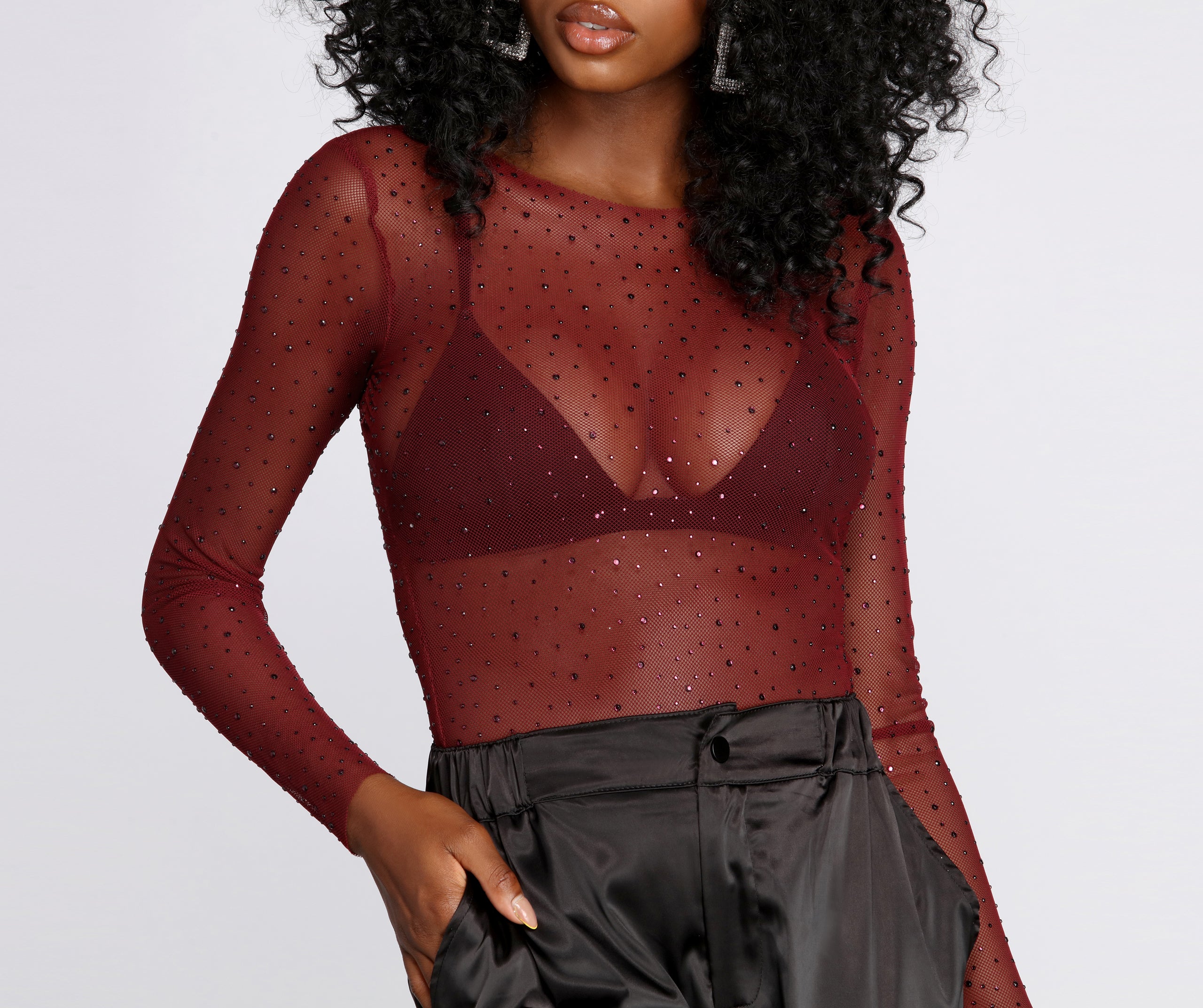 Straight Up Glam Heat Stone Top