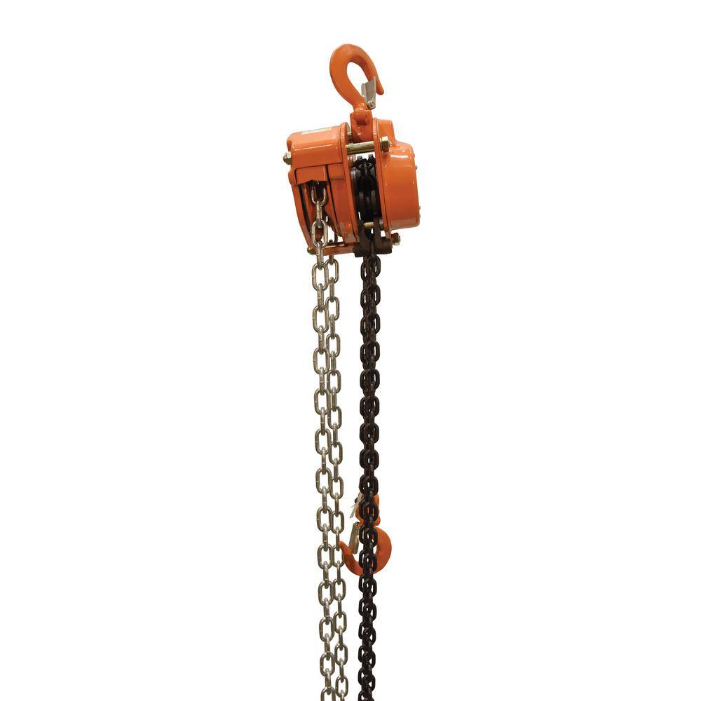 Vestil 1000 lbs. Capacity 10 ft. Professional Chain Hoist PHCH-1-10