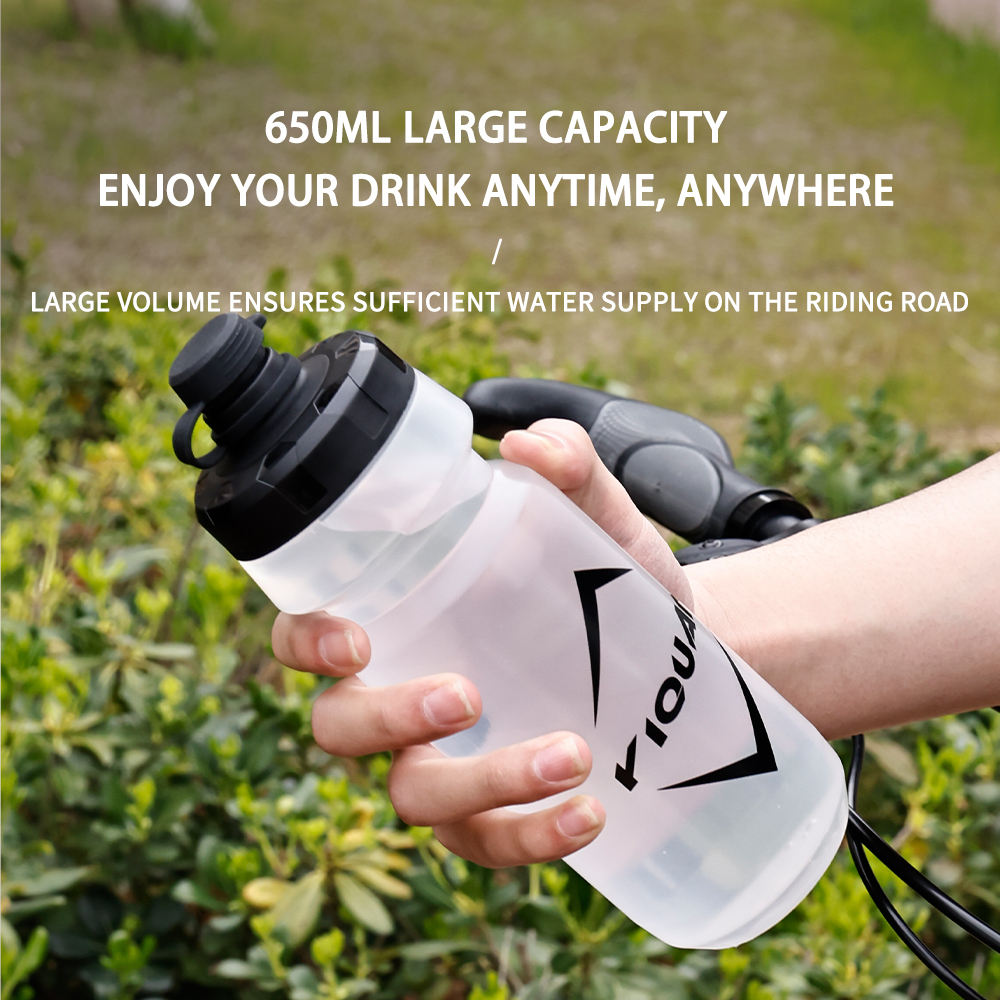 QUANXIN Mountain Bike Water Bottle Cycling Water Bottle Outdoor Sports Bicycle Water Bottle