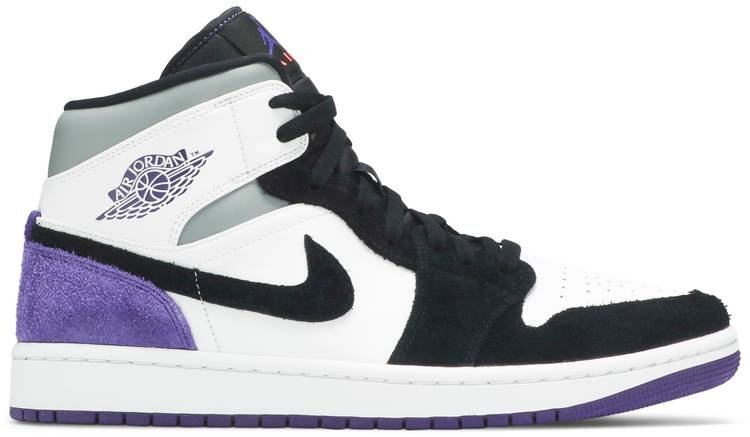 Air Jordan 1 Mid SE 'Varsity Purple' 852542-105