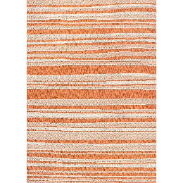 Castara Wavy Stripe Modern Indoor outdoor Area Rug Jonathan Y