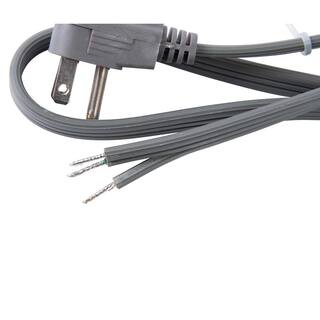 Bergen Industries 3 ft. 3-Wire Garbage Disposal Replacement Cord Gray PS16303R