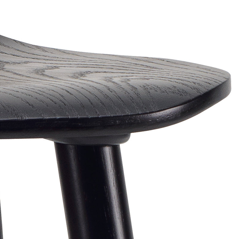 Hetty Counter Stool - Black Ash Veneer