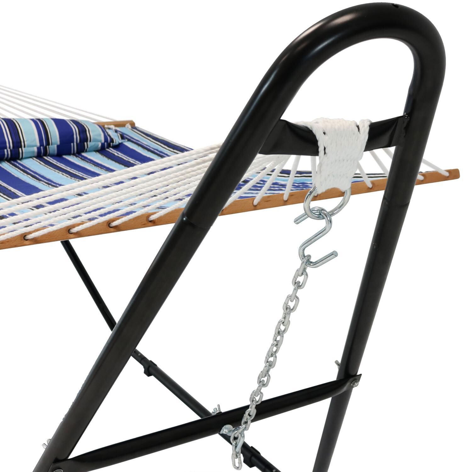 Ultimate Patio Quilted Double Hammock w/ Universal Stand