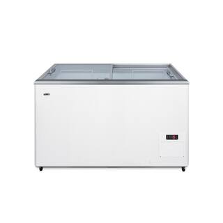 Summit Appliance 11.7 cu. ft. Manual Defrost Commercial Chest Freezer in White NOVA35W