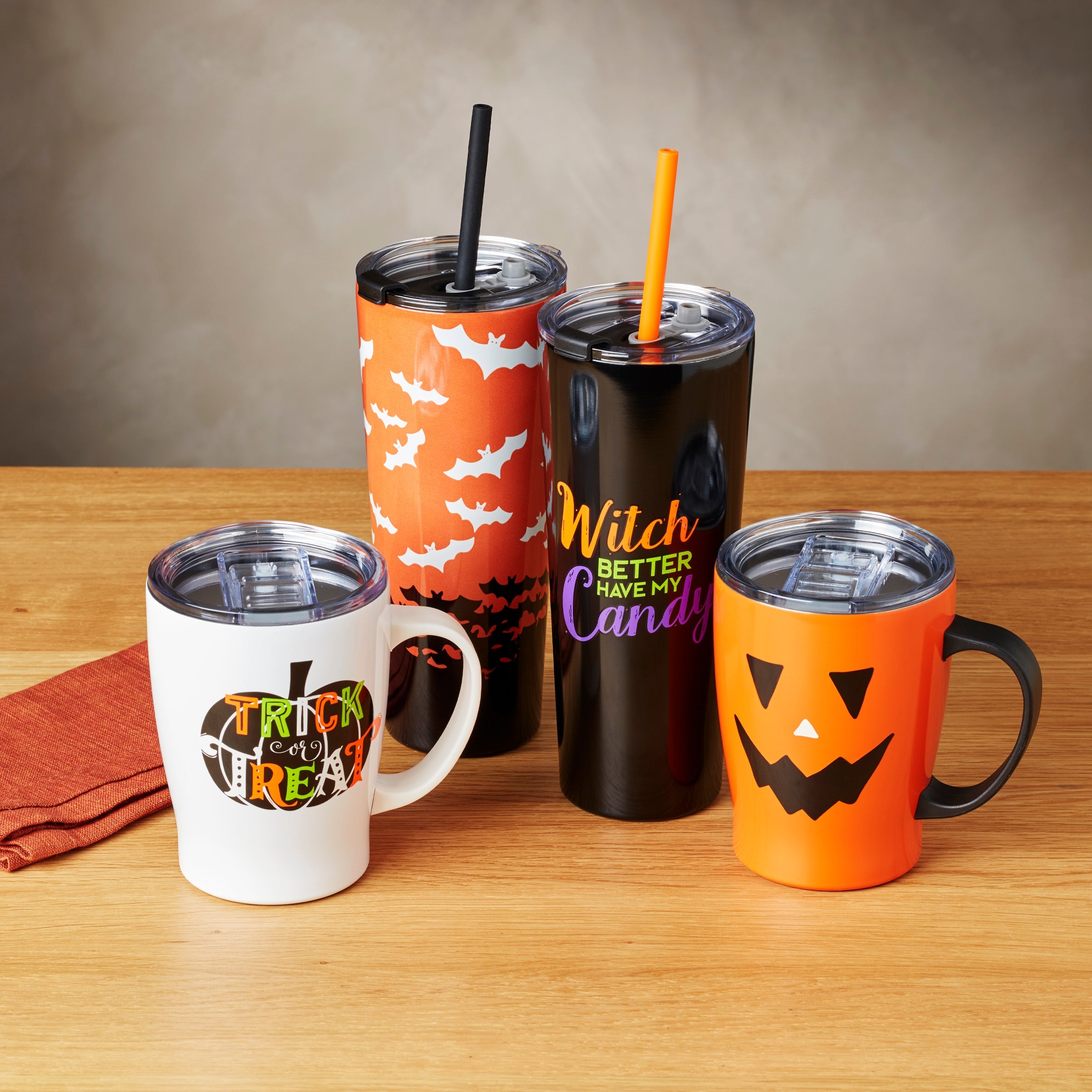 Witch Candy 24 Oz Tumbler With Straw