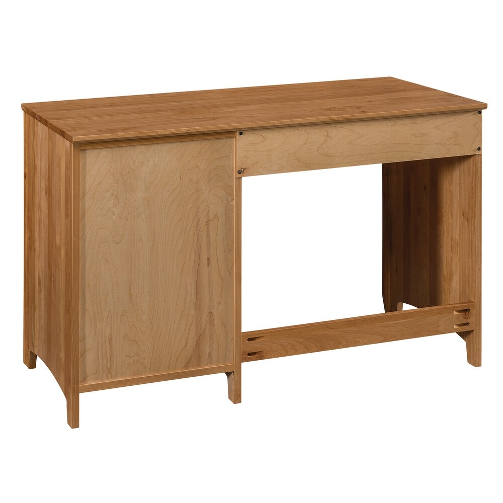 Coder Crossing Solid Wood 4 Drawer Desk