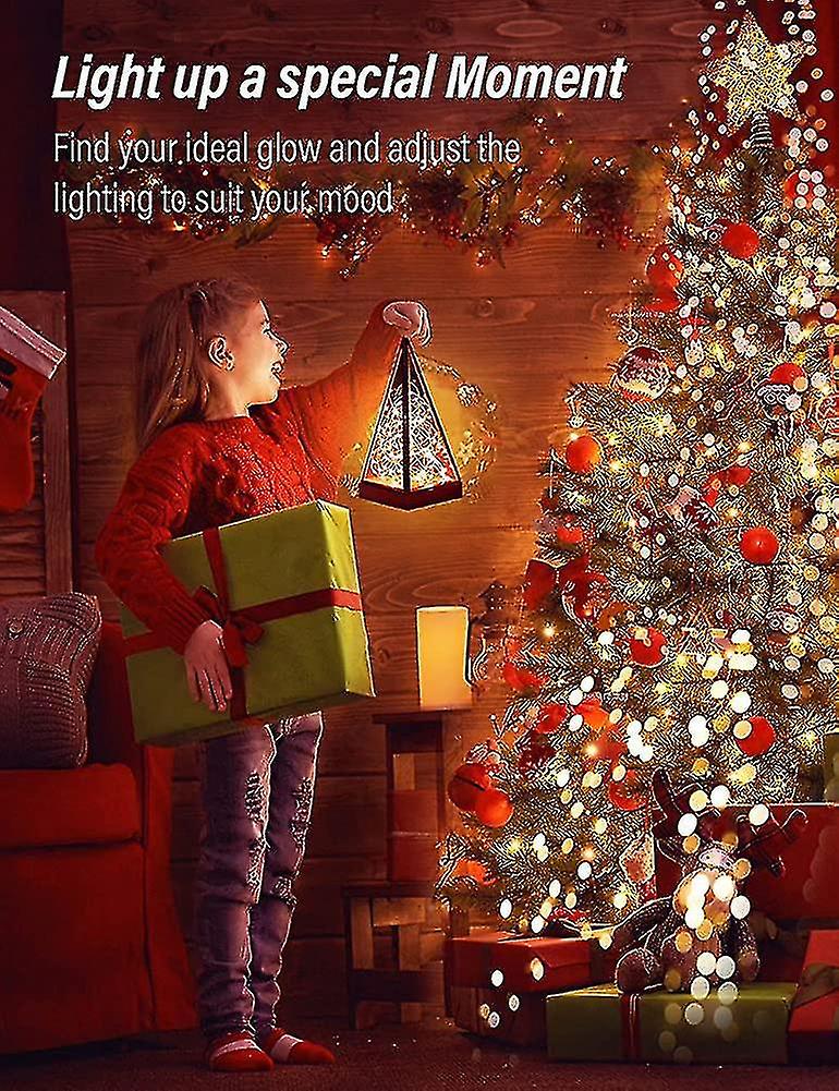 2023-battery Operated String Lights. 2 Pack 3*aa Battery Powered Copper Wire Remote Gift