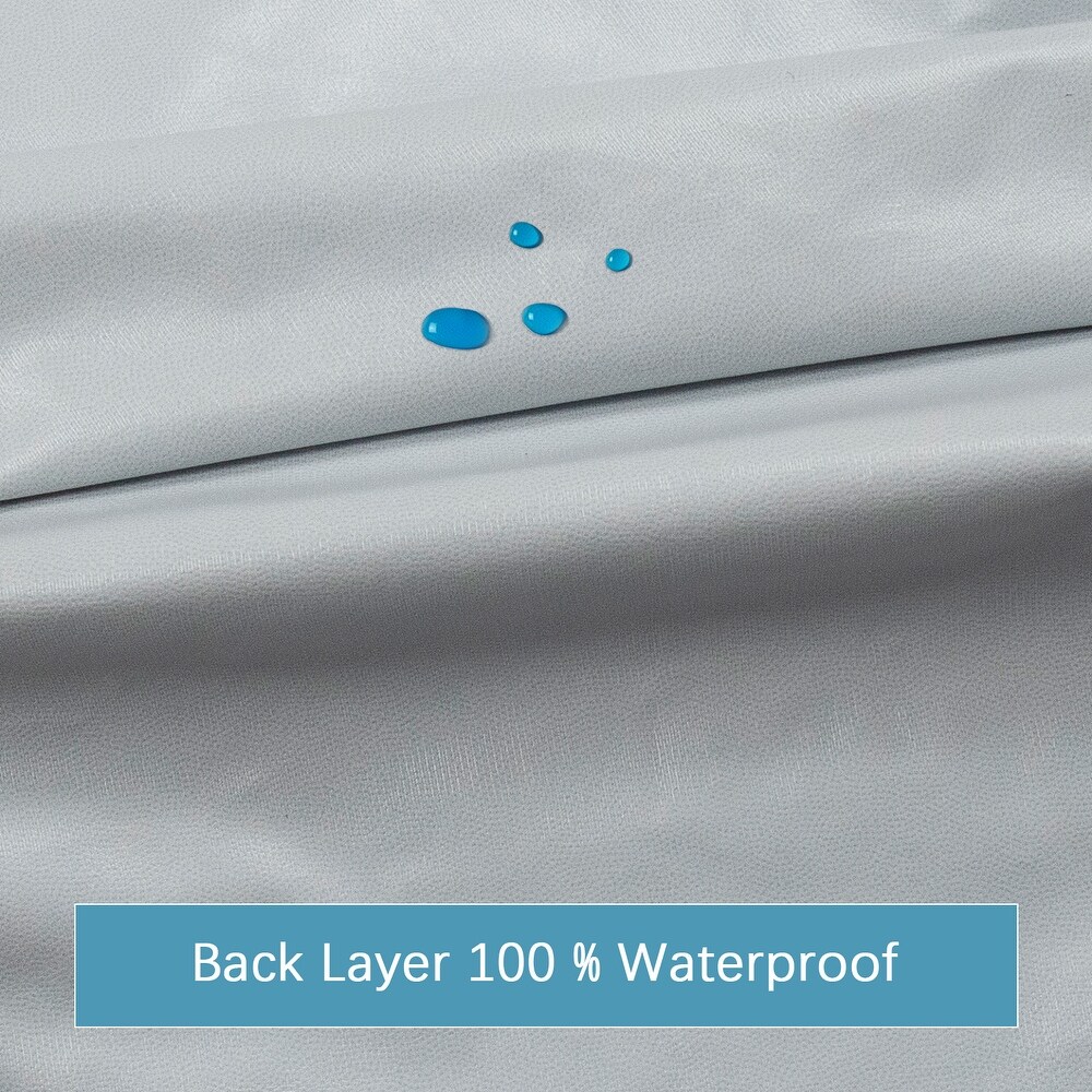 2 Pack Waterproof Mattress Protector by Biloban   White