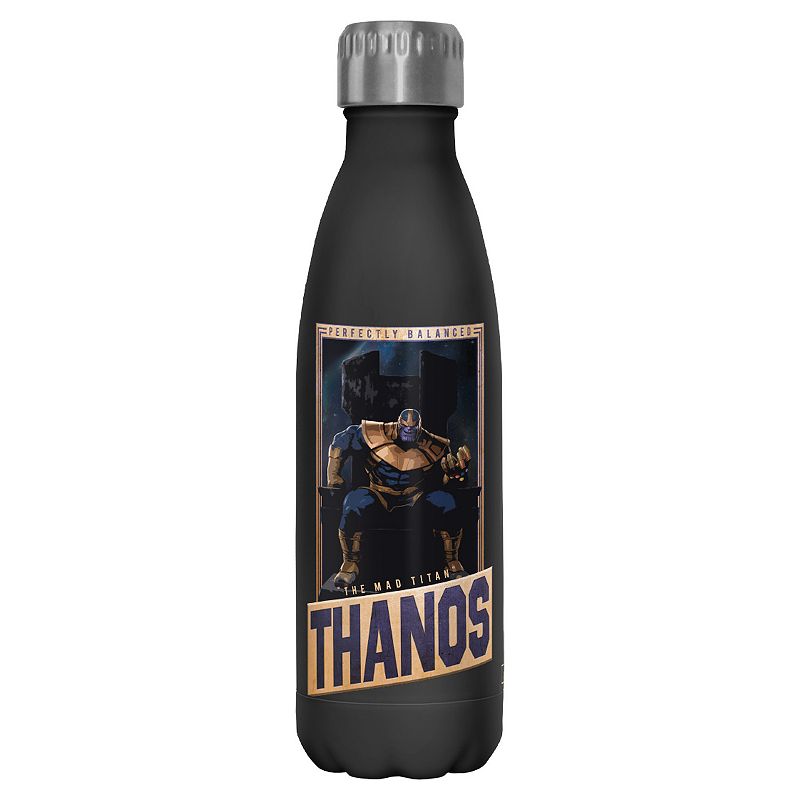 The Avengers Perfectly Balanced Thanos 17 oz Stainless Steel Bottle