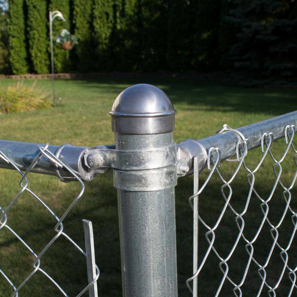 Everbilt 1-58 in. Galvanized Steel Chain Link Fence Brace Band 328529EB