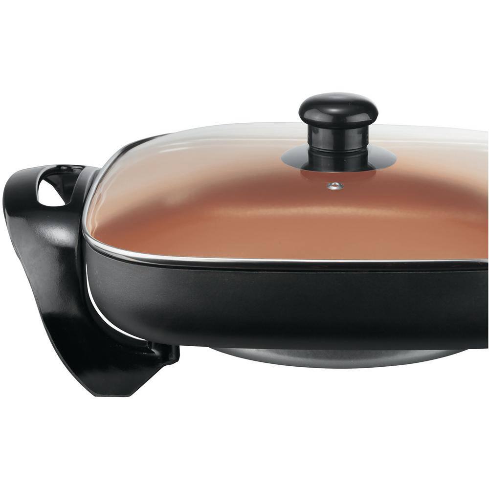 Brentwood Appliances 144 sq. in. Copper Nonstick Electric Skillet 985114242M