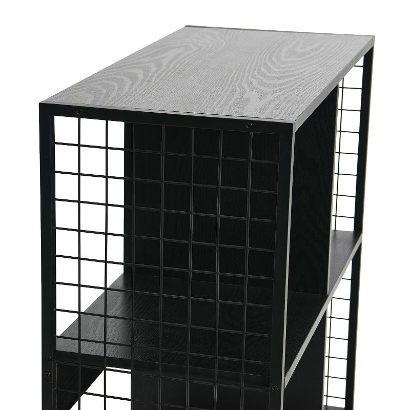 Household Essentials Wire 4-Cube Storage Cabinet