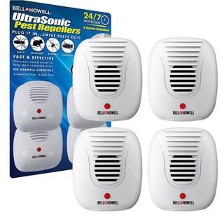 Bell + Howell Classic Ultrasonic Electronic Indoor Pest Repeller (4-Pack) 50167