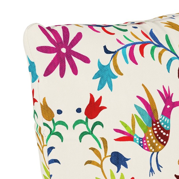 Skyline Furniture Square Outdoor Throw Pillow Otomi Multi