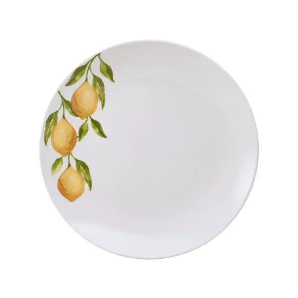 Studio Nova 16-Piece Countryside Lemons Porcelain Dinnerware Set