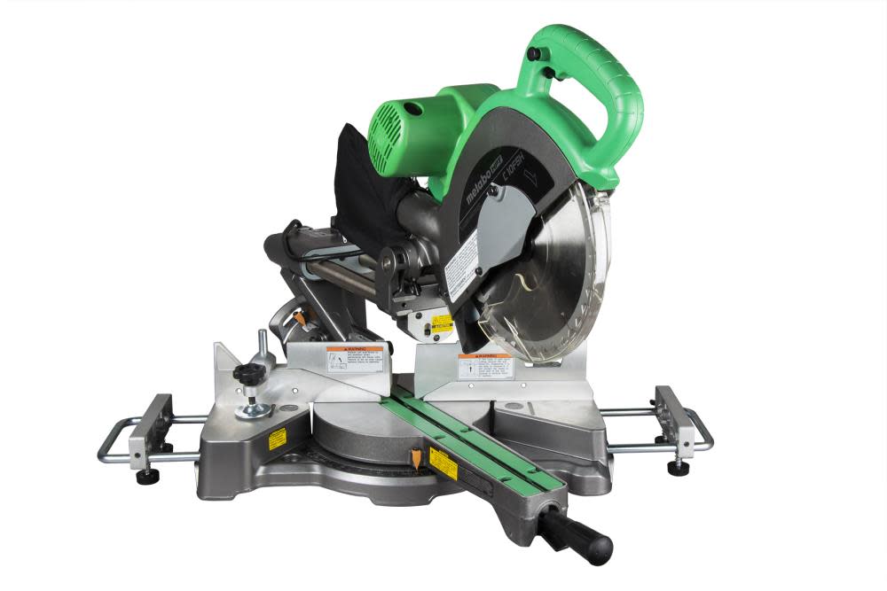 metaboHPT 10 Sliding Compound Miter Saw with Laser