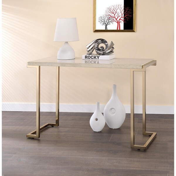 ACME Boice II Faux Marble Occasional Tables