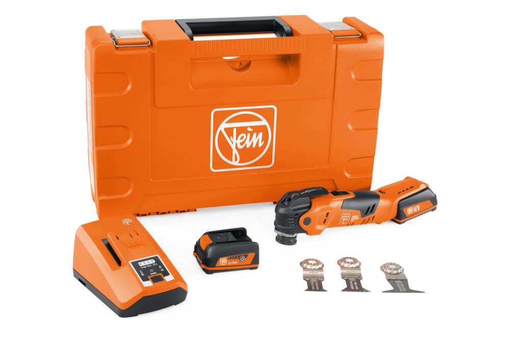 FEIN Cordless MULTIMASTER Oscillating Multi Tool 12V AMM 300 PLUS Start Kit