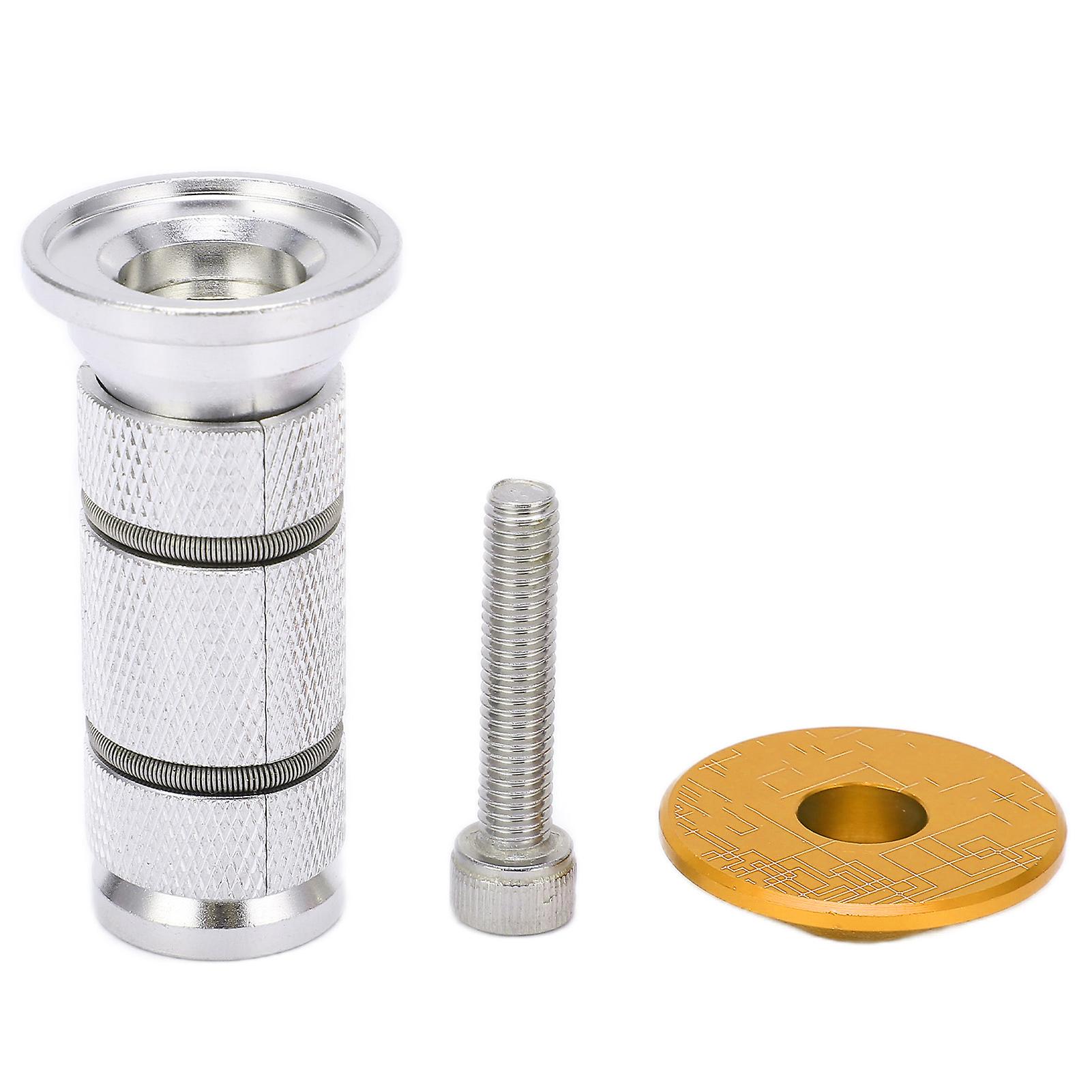 Compression Plug Thread Cnc Knurling Reusable Clear Texture For Carbon Fiber Front Forksgold