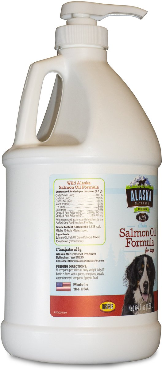 Alaska Naturals Wild Alaskan Salmon Oil Formula Dog Supplement