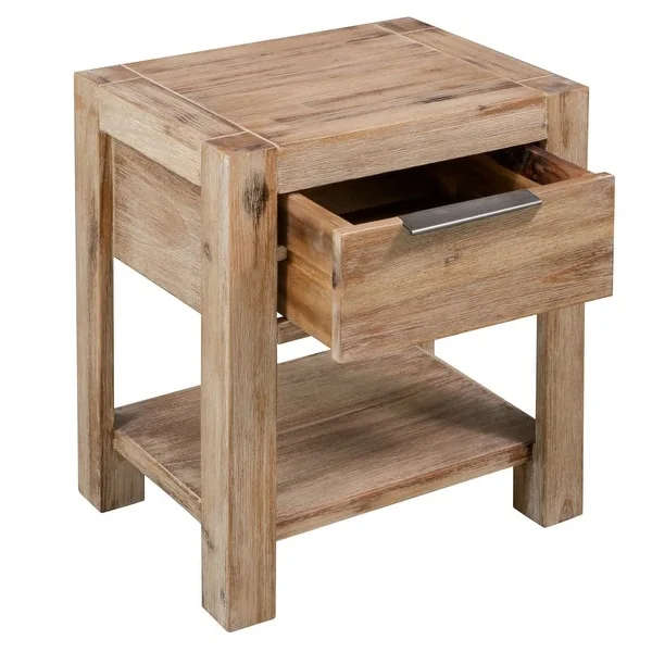 Nightstand with Drawer 15.7