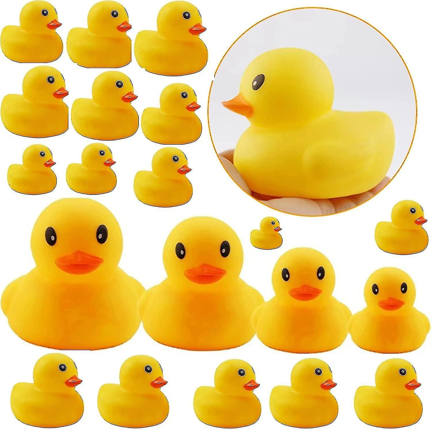 Mini Rubber Ducks Bath Duck Toys Mini Rubber Duck Small Yellow Ducky Party