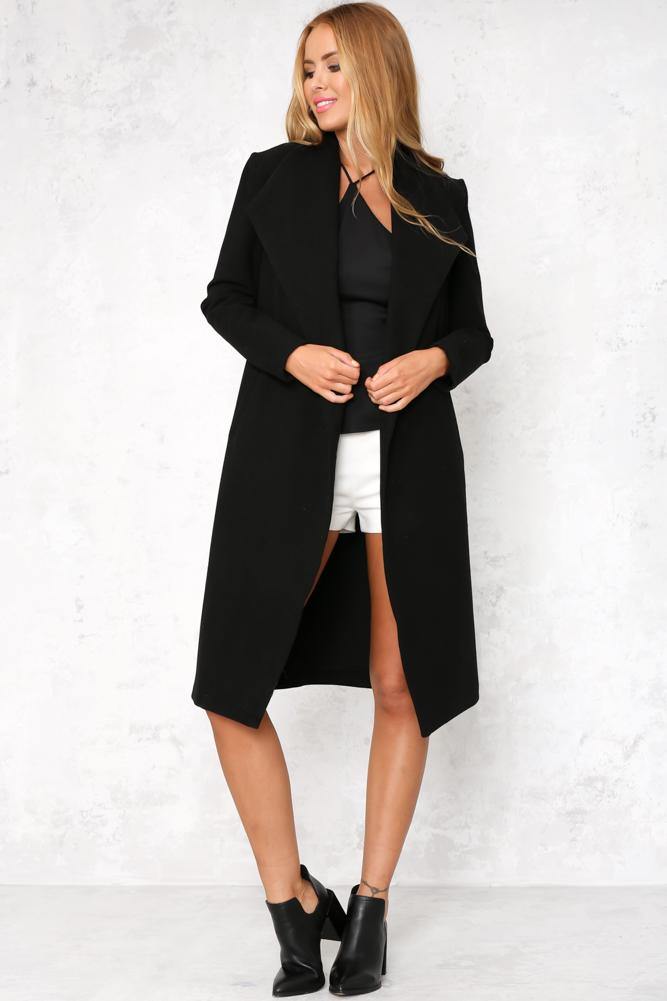 London Bridge Coat Black