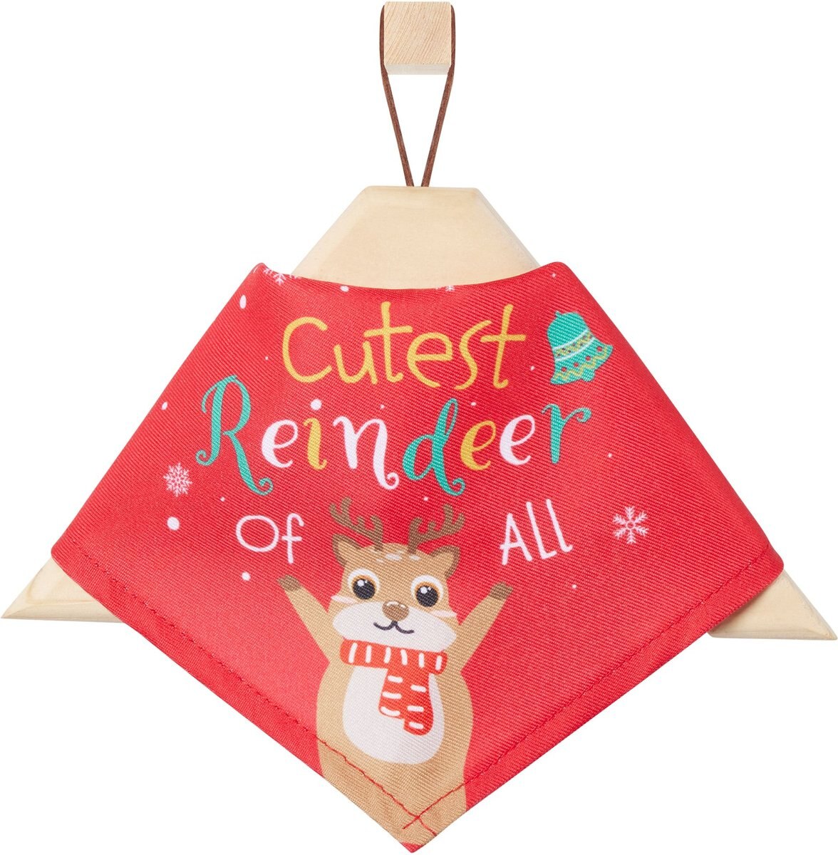 Frisco Cutest Reindeer of All Dog and Cat Bandana