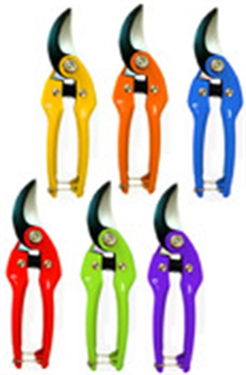 Barnel USA B175 Assorted Colors Heavy Duty Steel Bypass Pruner 7.5 in.