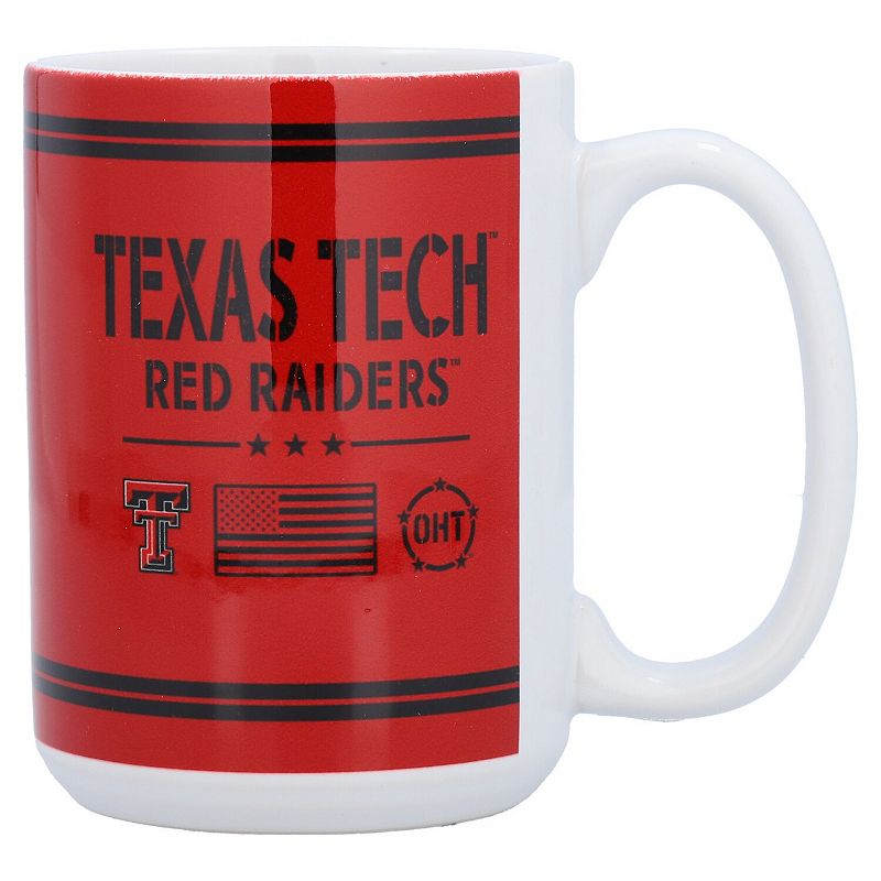 Texas Tech Red Raiders 15oz. OHT Military Appreciation Mug