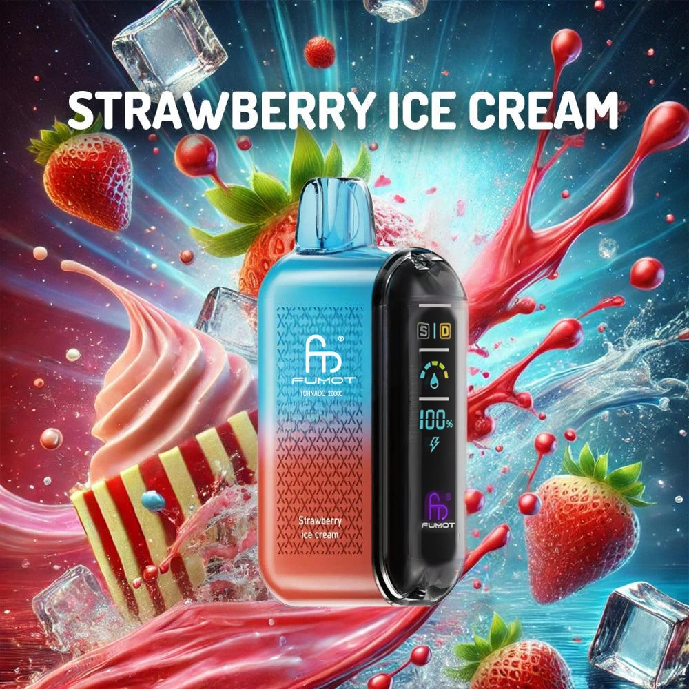 Fumot Tornado 20000 Puffs - Strawberry Ice