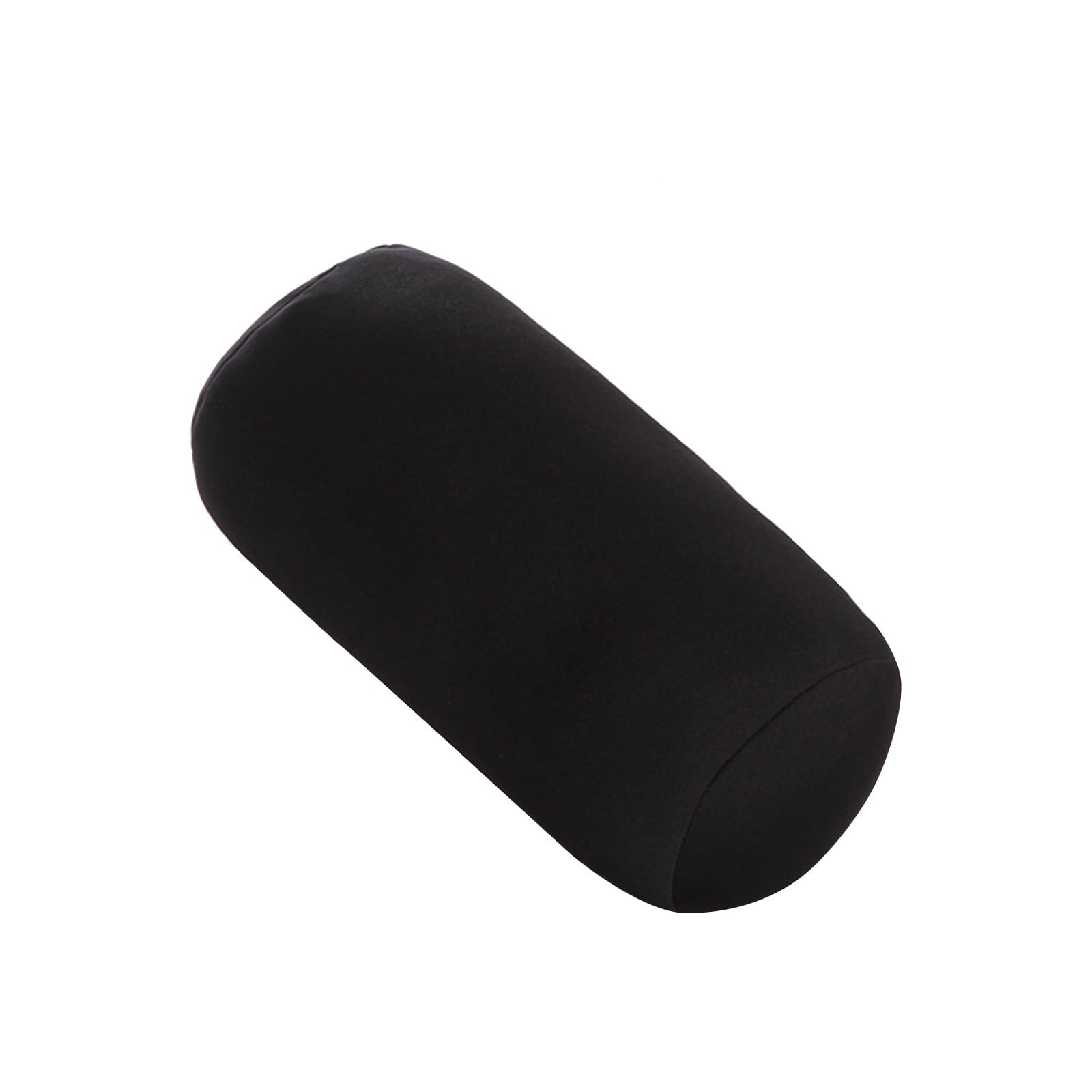 wendunide Cylinder Memory Foam Pillow Roll Cervical Bolster Round Nap Neck Pillow Cushion Black