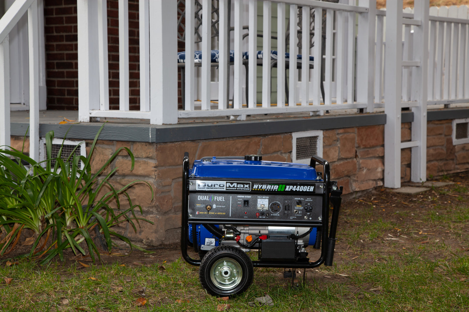 4,400 Watt Dual Fuel Portable Generator