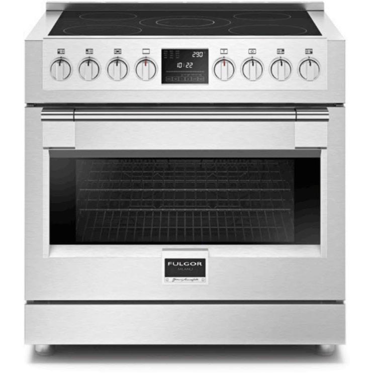 Fulgor Milano 36-inch Freestanding Induction Range F6PIR365S1