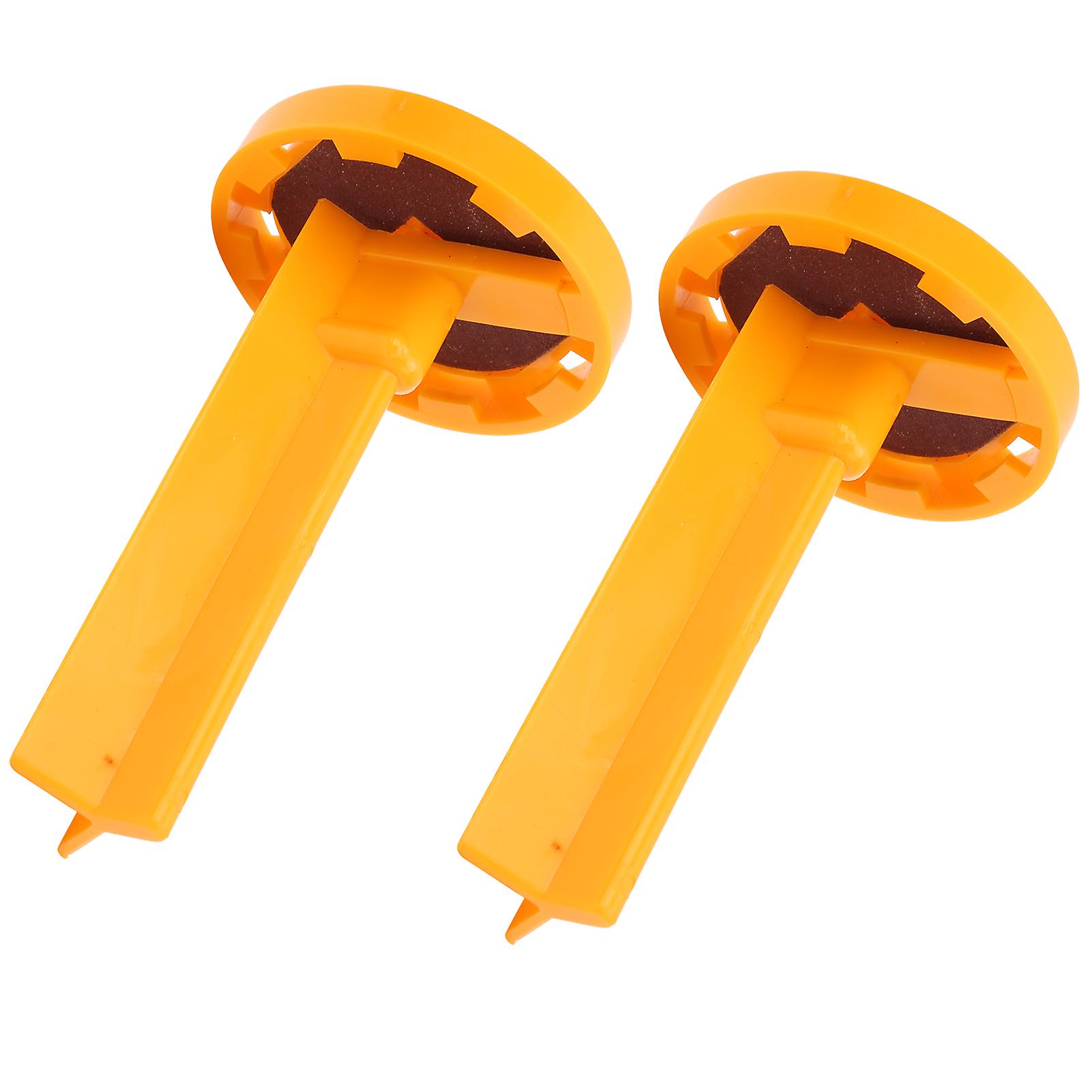 2 Sets Billiard Cue Tip Repair Tool Durable Lshaped Changing Pool Stick Head Clamp