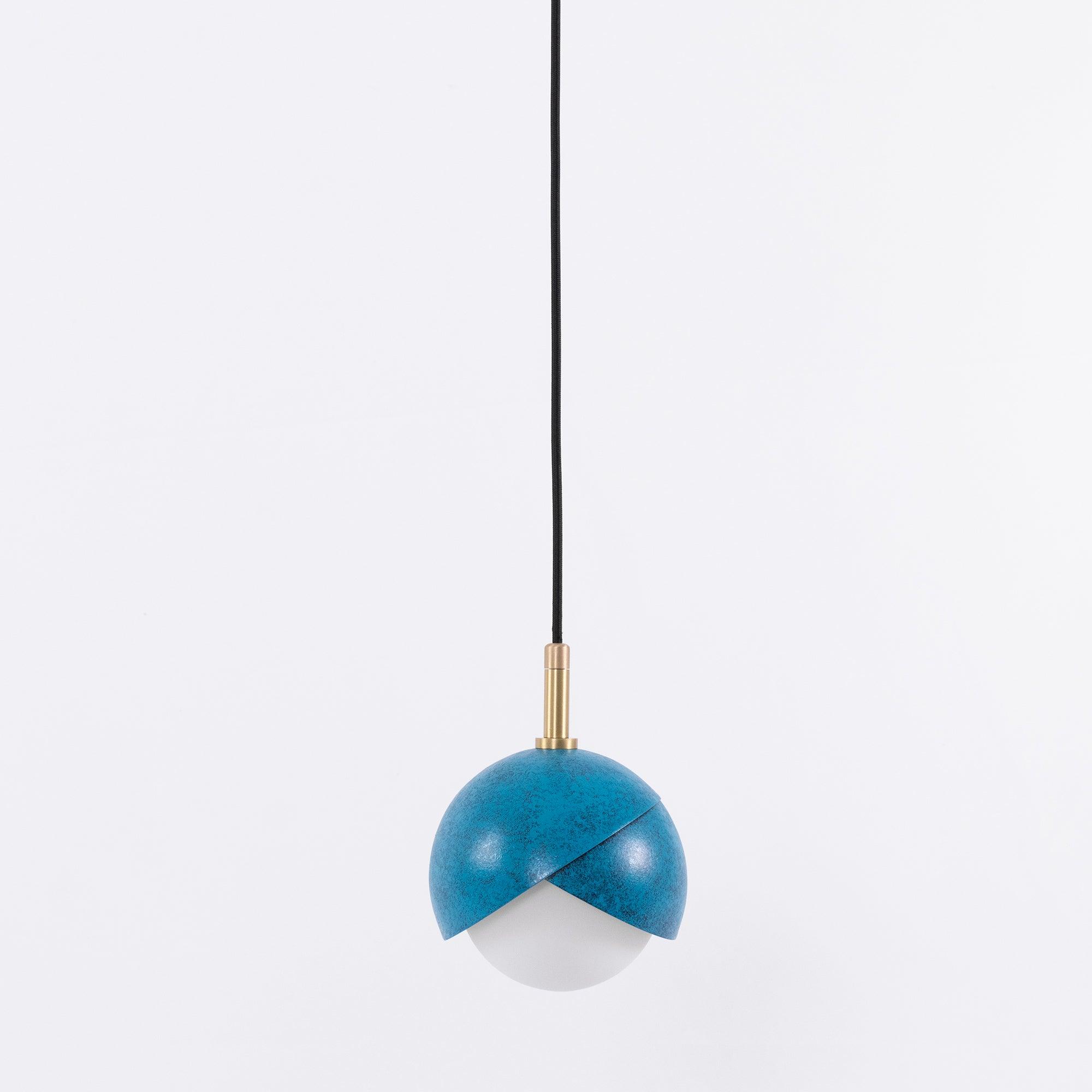 Blue Drop Pendant Light