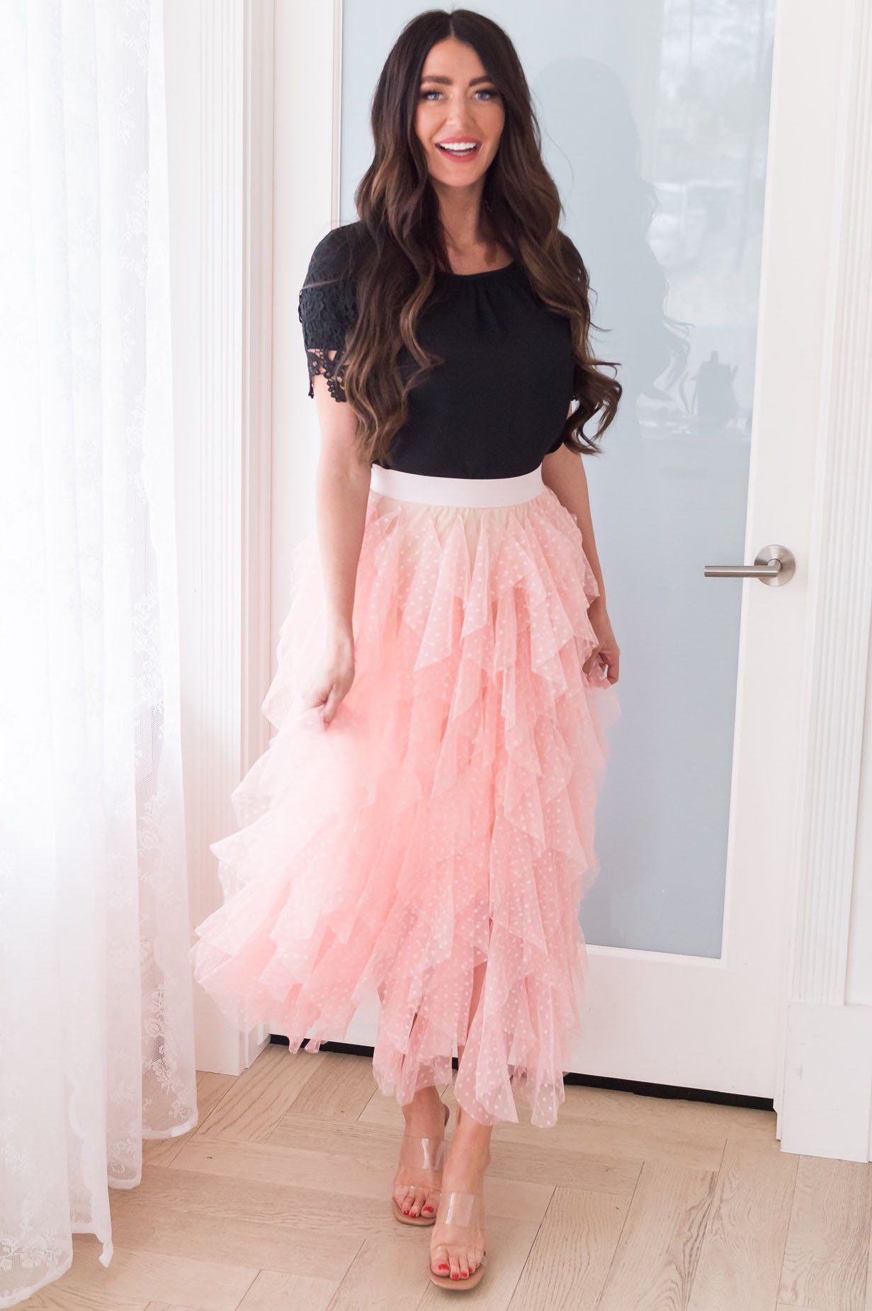 Polka Dot Party Tulle Skirt