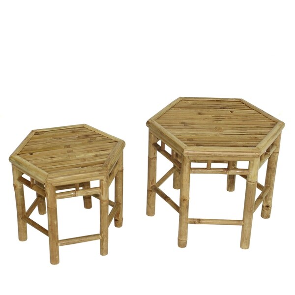 Bamboo End Table