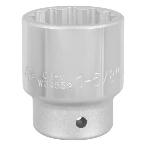 Performance Tool 3/4 Drive 1-5/8 12 Point Socket