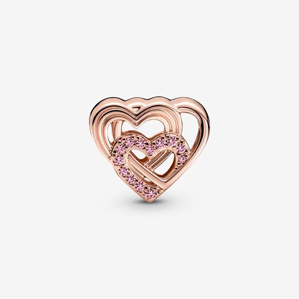 PANDORA  Intertwined Love Hearts Charm