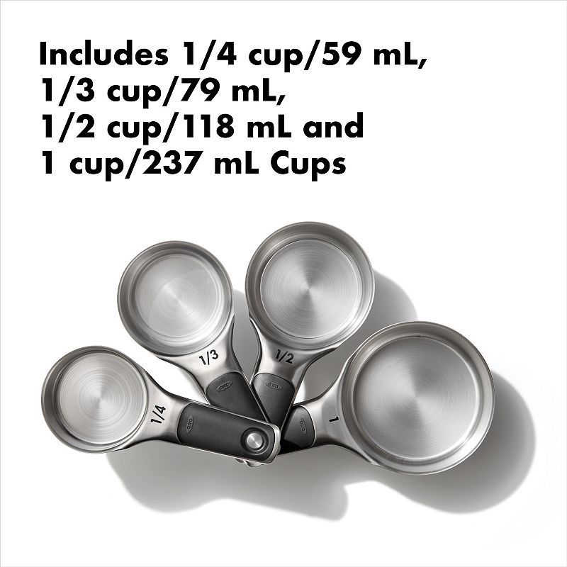 OXO Good Grips 8-pc. Stainless Steel Measuring Cups and Spoons Set