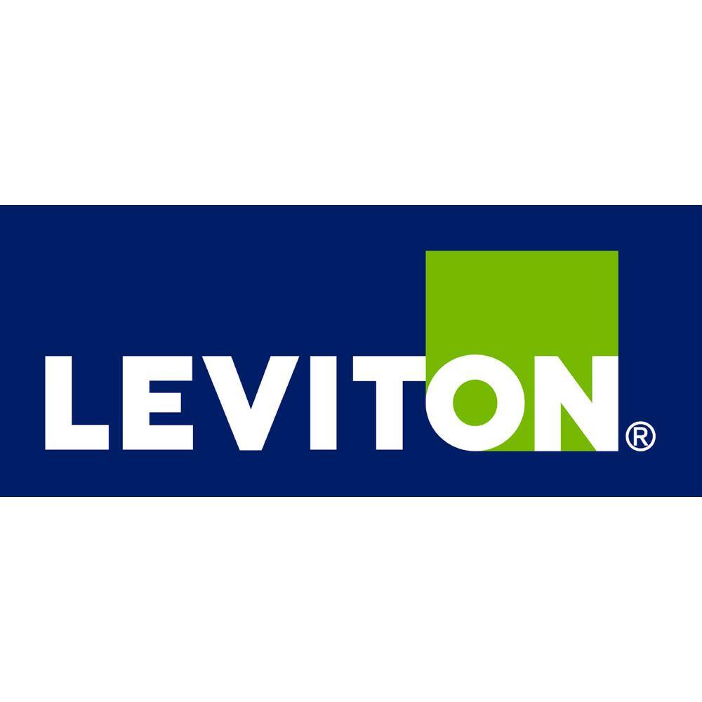 Leviton 20 Amp 125250-Volt Locking Non-Grounding Plug BlackWhite 9965-C